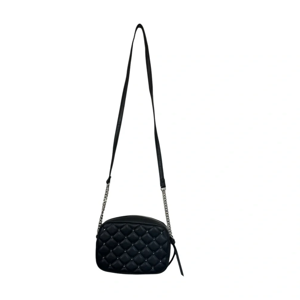 NWT-Rebecca Minkoff Studded Diamond Quilted Crossbody Purse.